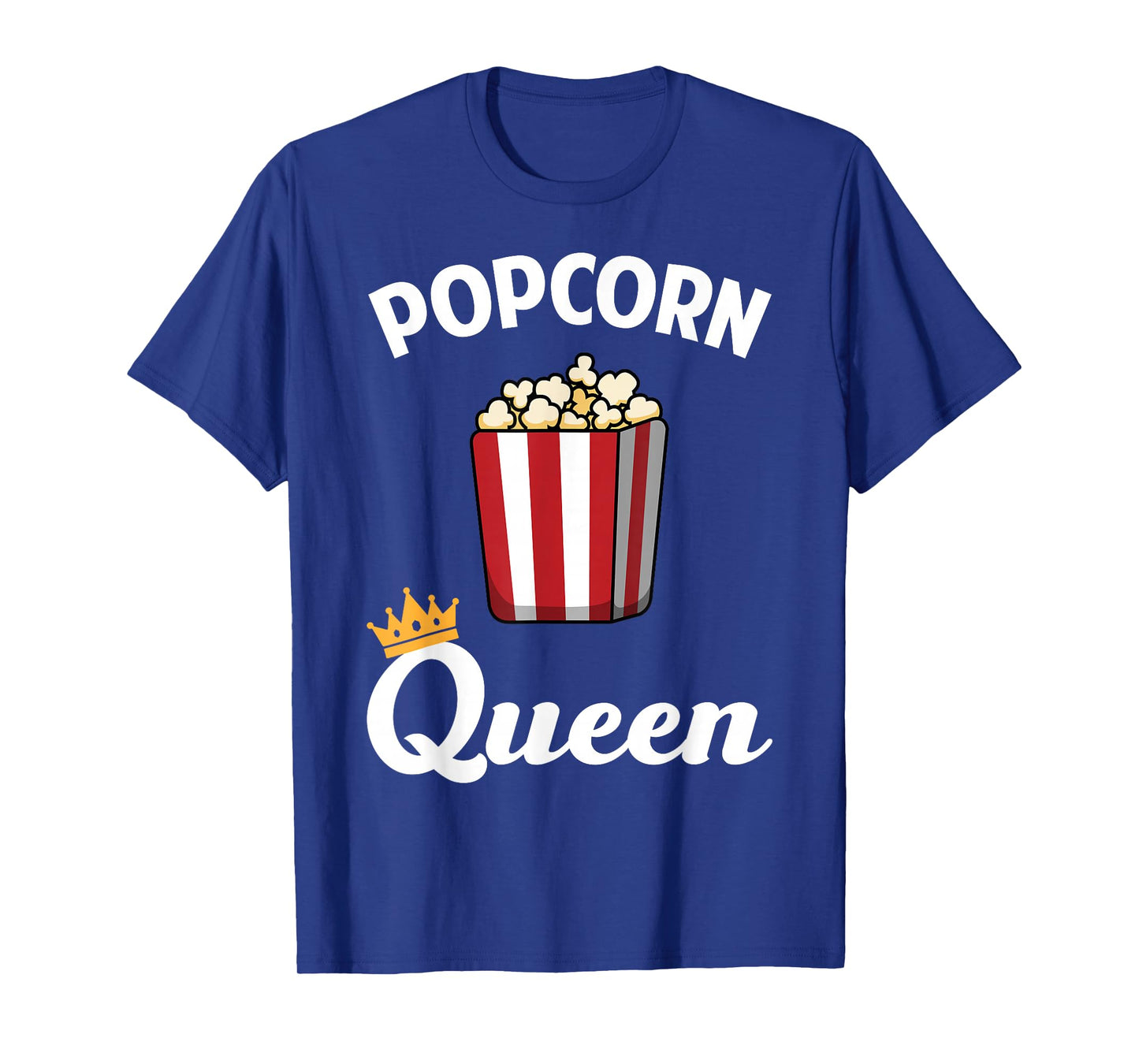 Best Popcorn Art for Women Girls Movie Food Popcorn Lovers T-Shirt