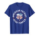 Retro American Patriot Irish Temper Funny St Patricks Day T-Shirt