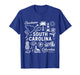 South Carolina USA State Symbols Vintage Souvenir Cute T-Shirt