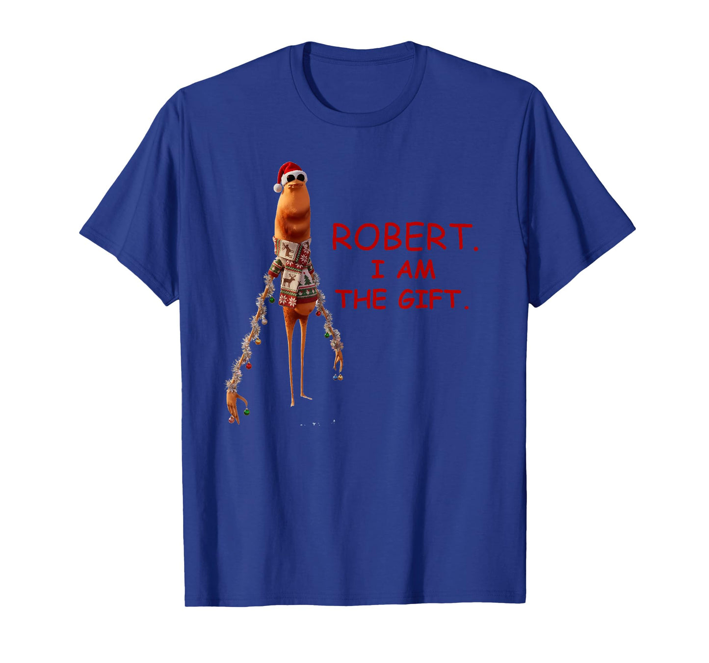 Marcus The Worm Christmas Humor Holiday T-Shirt
