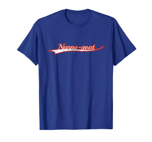 Nanny Goat Grandma Vintage Varsity Distressed T-Shirt