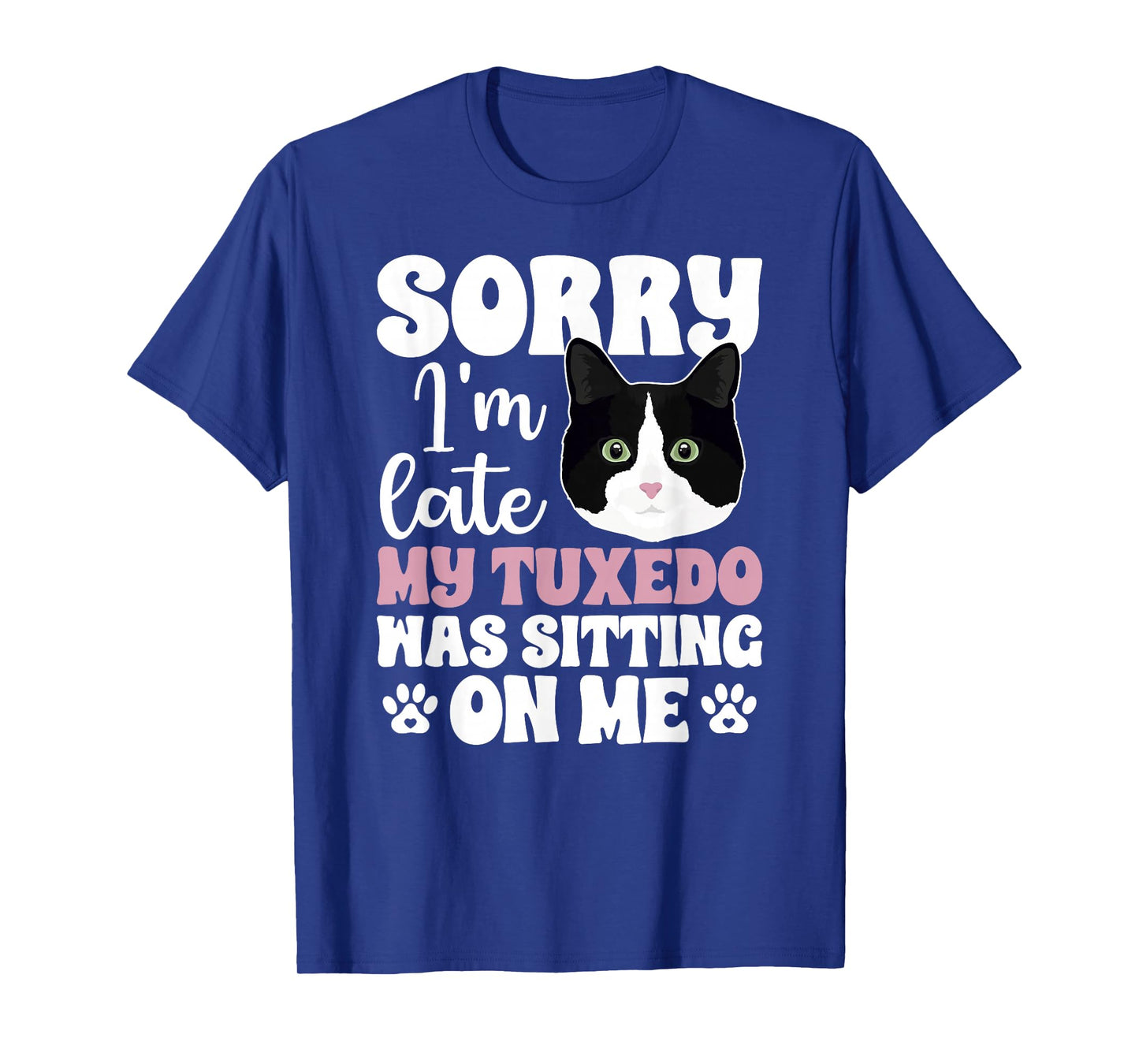 Tuxedo Cat Owner Tuxedo Cat Lover Funny Tuxedo Cat T-Shirt