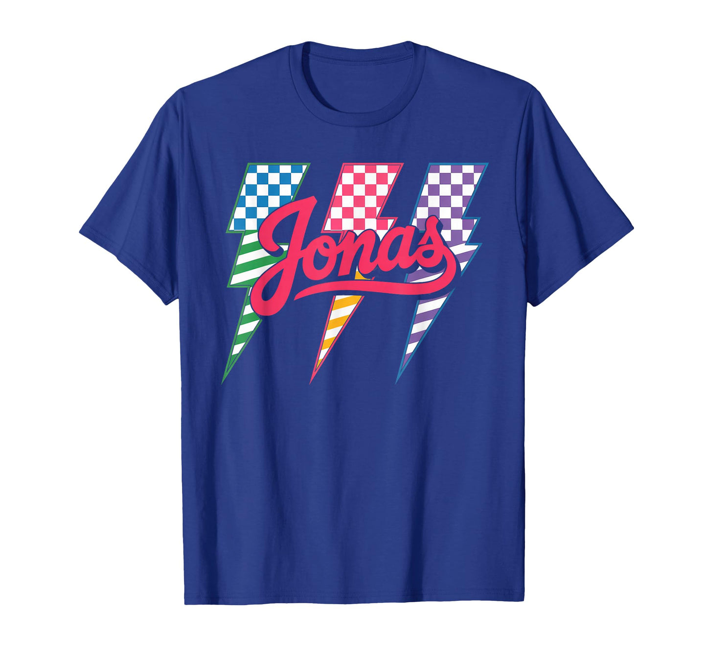 Retro Jonas First Name I Love Jonas 80's Vintage T-Shirt