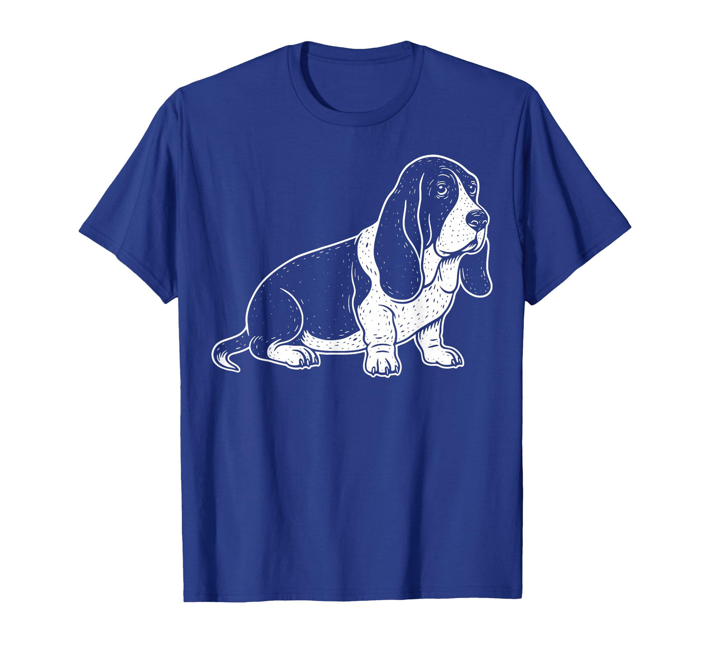 Basset Hound Illustration T-Shirt
