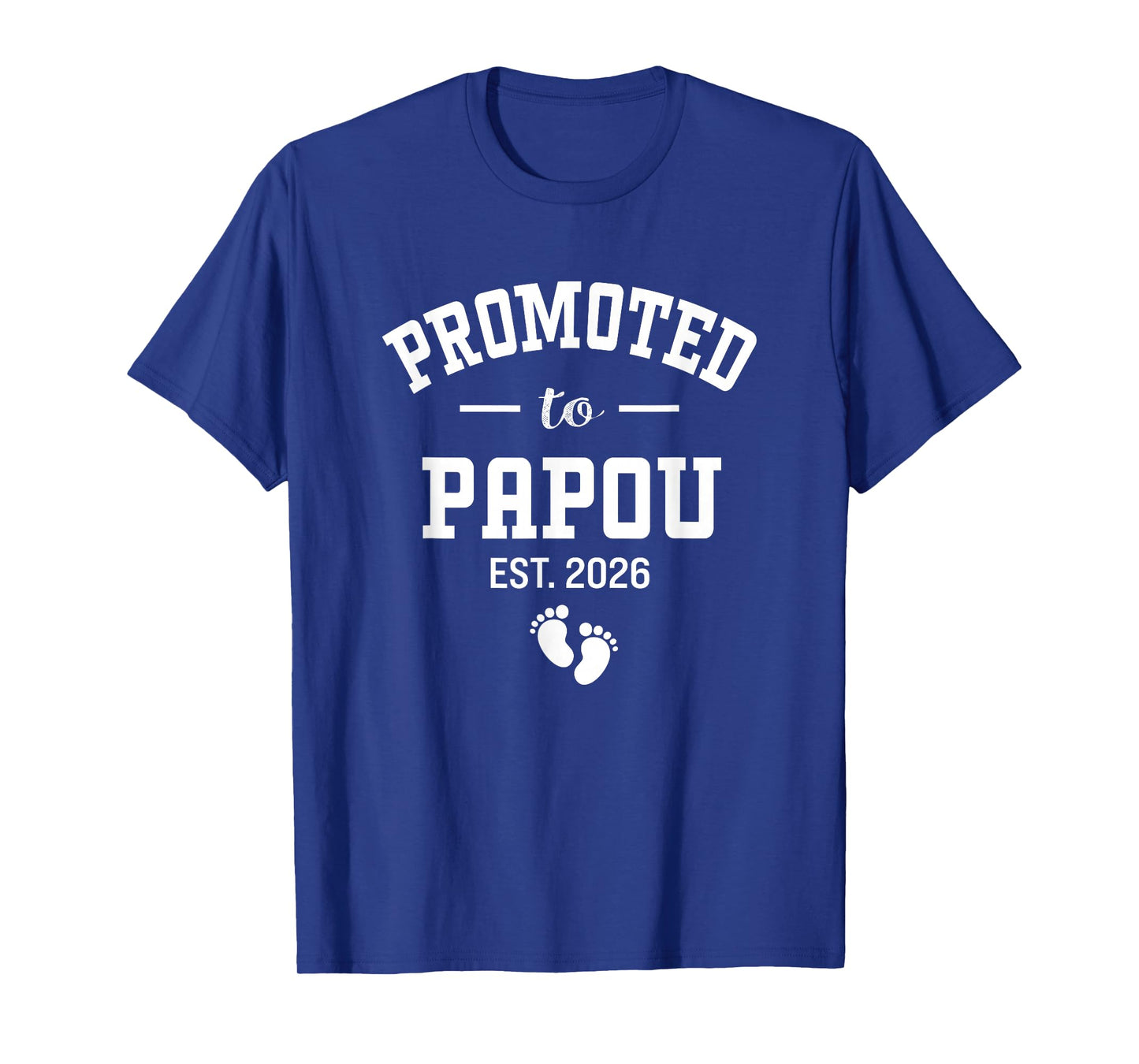 Promoted to Papou 2026 First Time Grandfather Greek Men T-Shirt