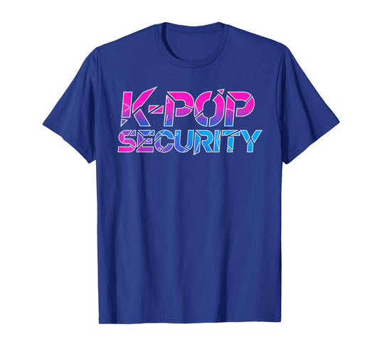 K-Pop Security Mom Dad Funny Halloween Costume T-Shirt