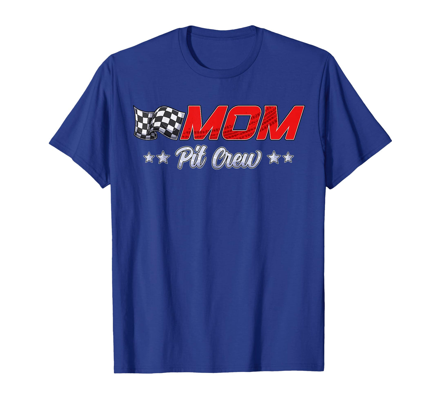 Pit Crew Mom Race Car Family Matching Racing Birthday Party T-Shirt