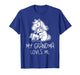 Cute Baby & Grandma My Grandmom Loves Me Horse T-Shirt