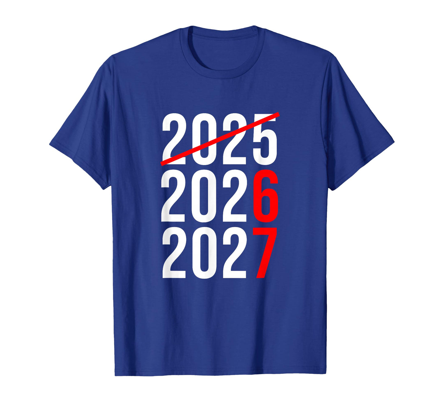 Funny New Year 67 Meme 2026 Goodbye 2025 Waiting for 2027 T-Shirt