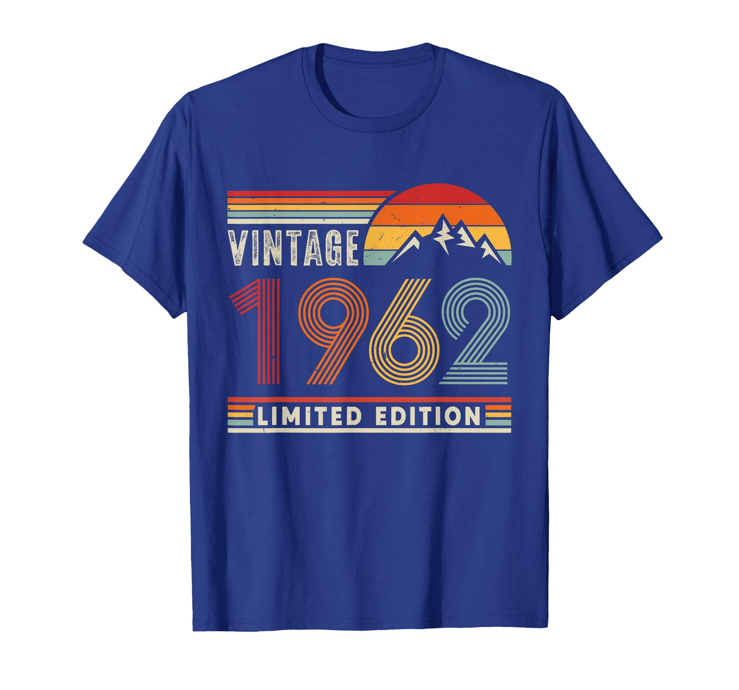 Vintage 1962 Limited Edition Retro 64th Birthday 64 Yrs Old T-Shirt