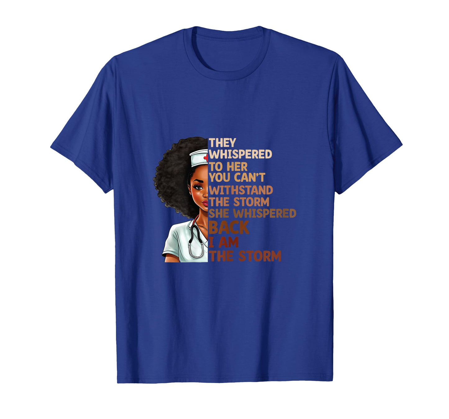 Black History Month Nurse Proud Black African American Nurse T-Shirt