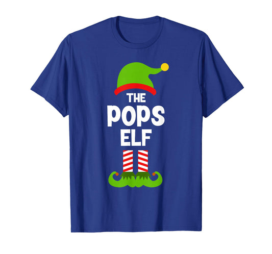 I'm The Pops Elf Christmas Family Pajama Funny T-Shirt