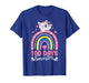 100 Days of School Kids Kitten Cat 100th Day of School Girls T-Shirt