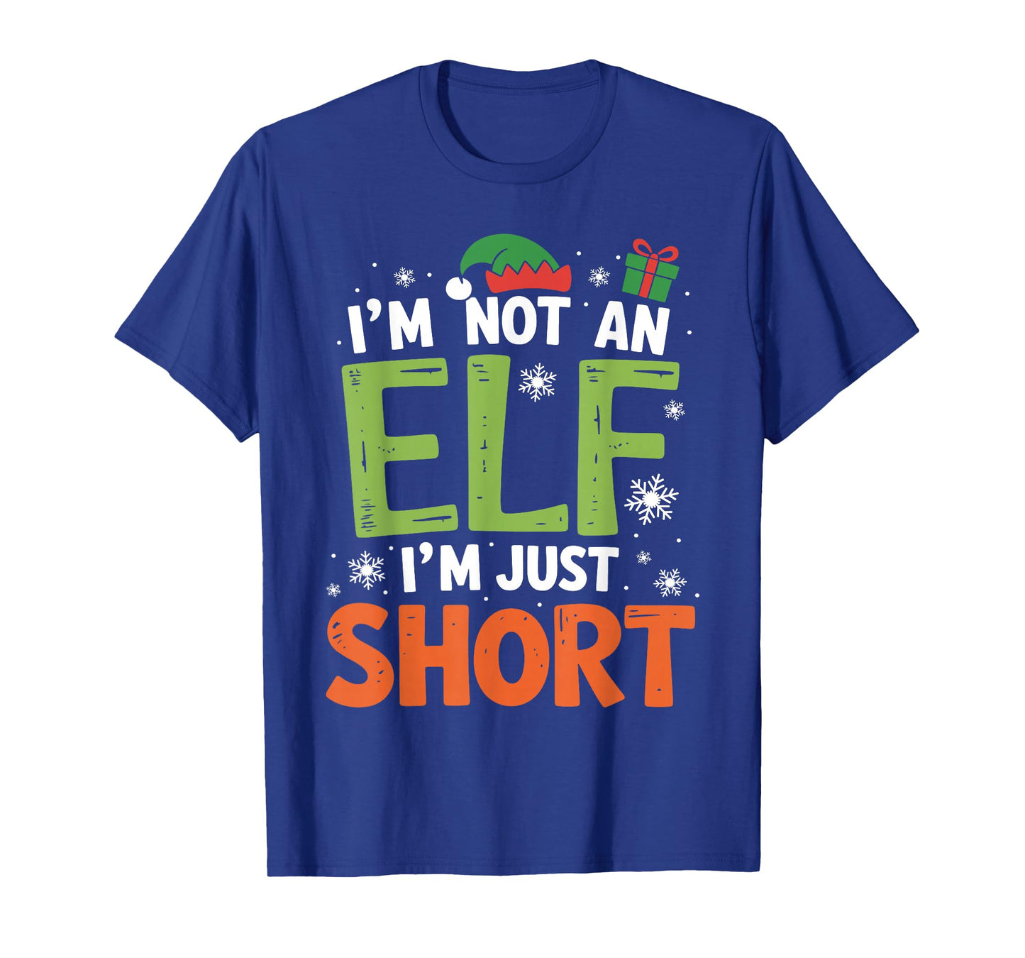 Im Not an Elf Just Short Funny Christmas Xmas T-Shirt