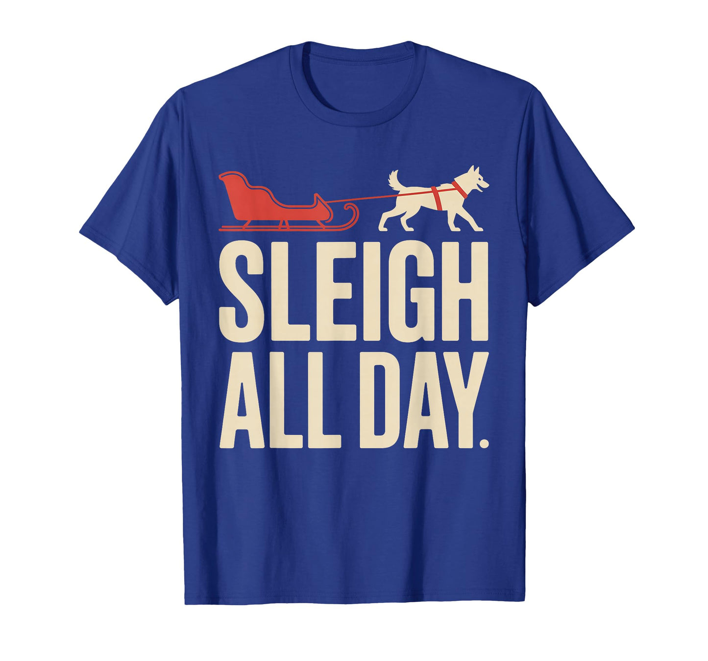 Sleigh Husky Sled Dog T-Shirt