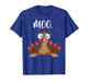 Turkey Face Moo Funny Thanksgiving Shirt Turkey moo T-Shirt