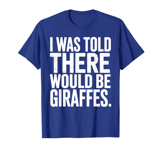 Cute Giraffe Design for Men Women Adult Safari Giraffe Lover T-Shirt