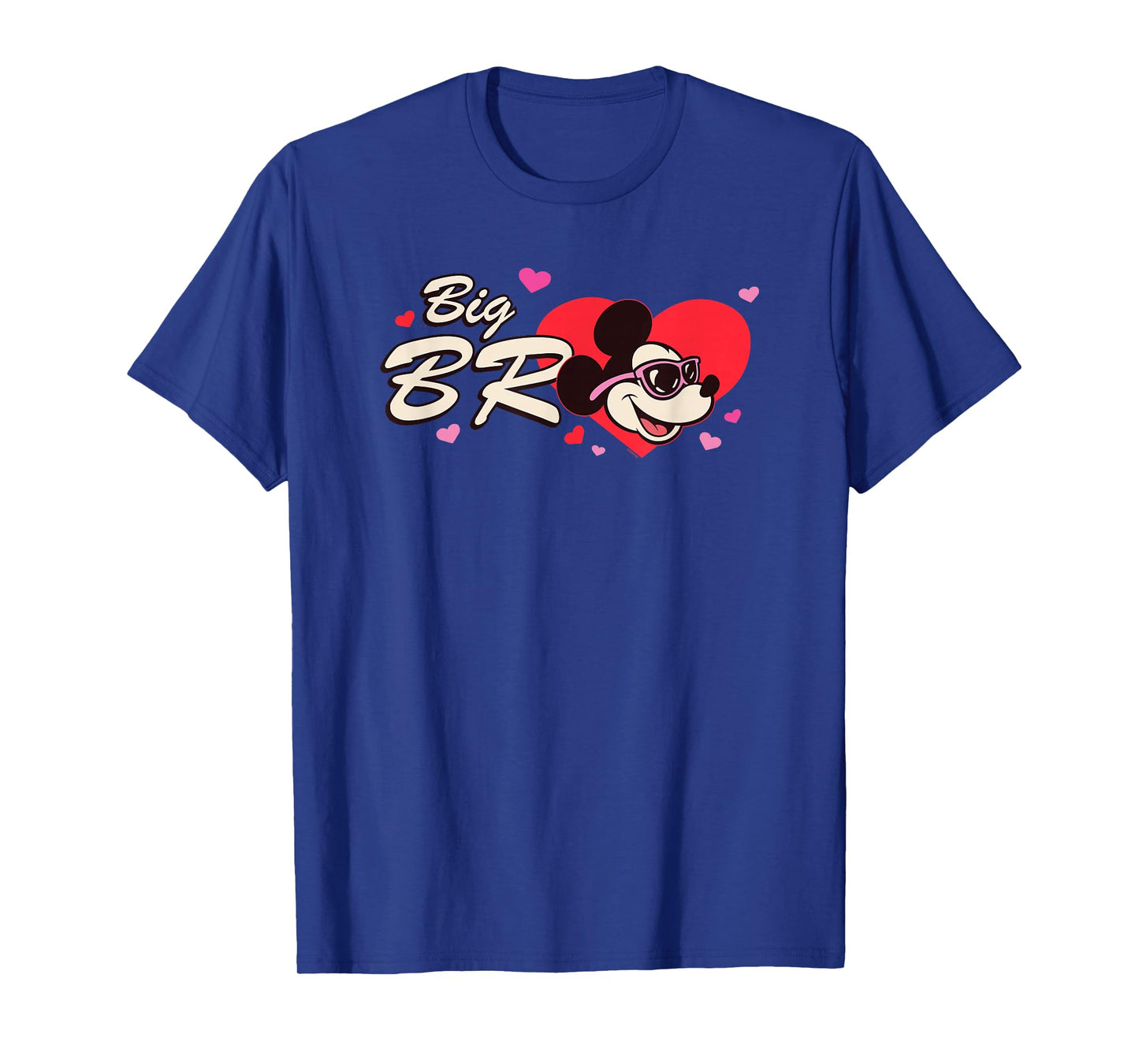 Disney Valentine's Day Big Bro Gift Family Matching Trip T-Shirt