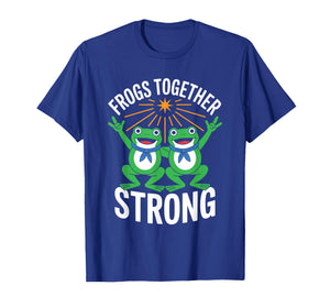 Vintage Frogs Strong Resist Portland Frog Protest Men Women T-Shirt