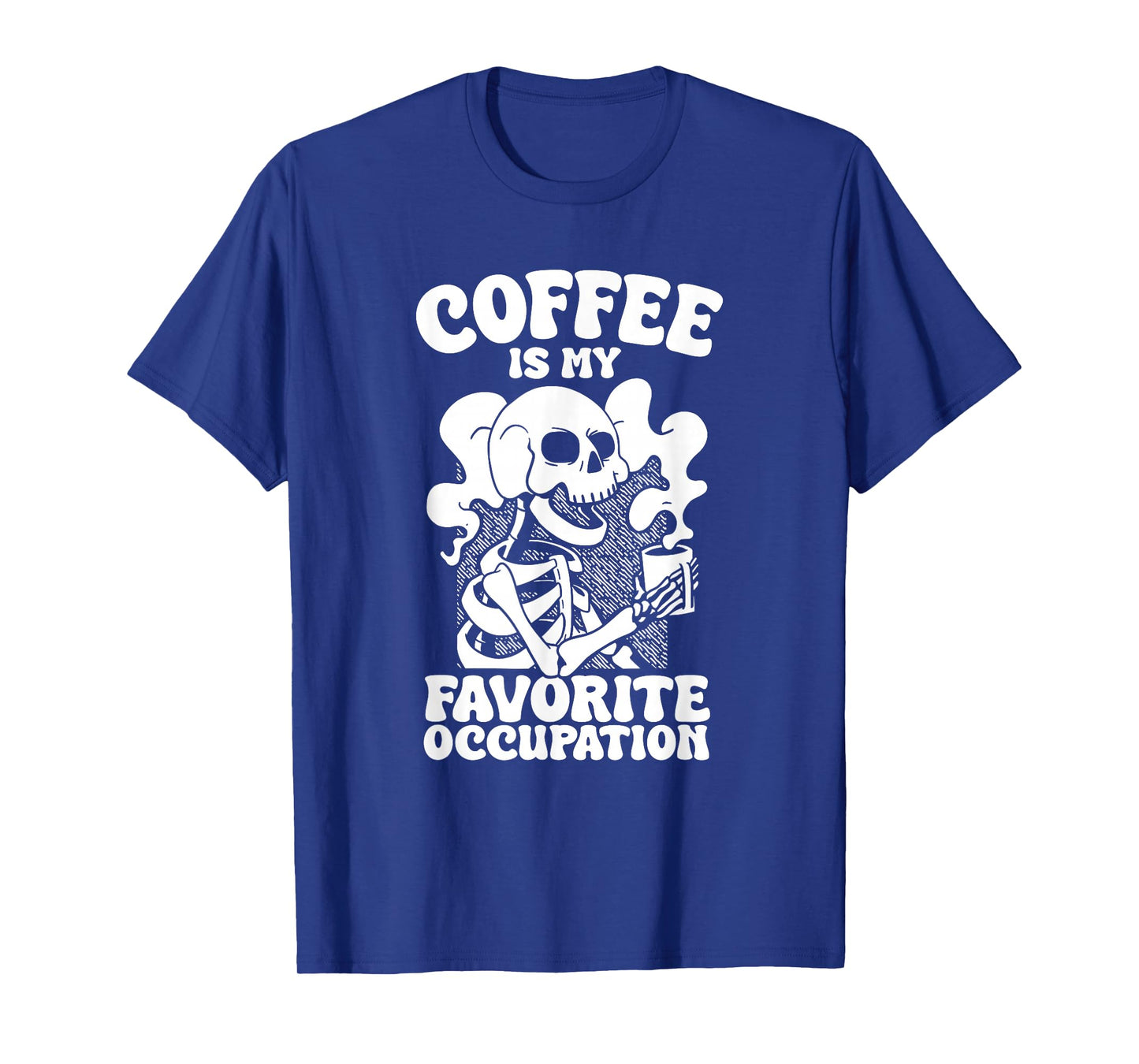 Occupational Therapy Halloween Coffee Skeleton T-Shirt
