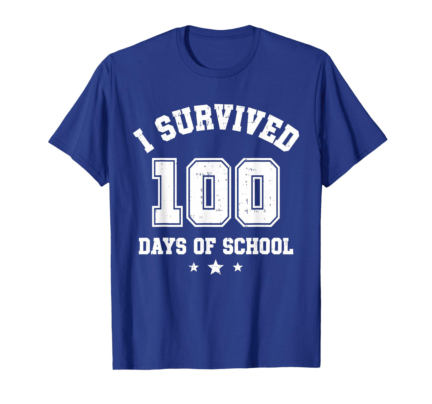 I Survived 100 Days of School Students Teachers 100th Day T-Shirt