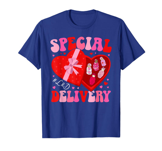 L&D Nurse Valentines Day Labor and Delivery Nurse Valentine T-Shirt