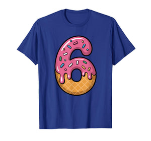 Number 6 Ice Cream Drip 67 Meme Couple Matching Halloween T-Shirt