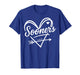 Vintage Sooner Heart Arrow Graphic Gift for Men Women Kids T-Shirt