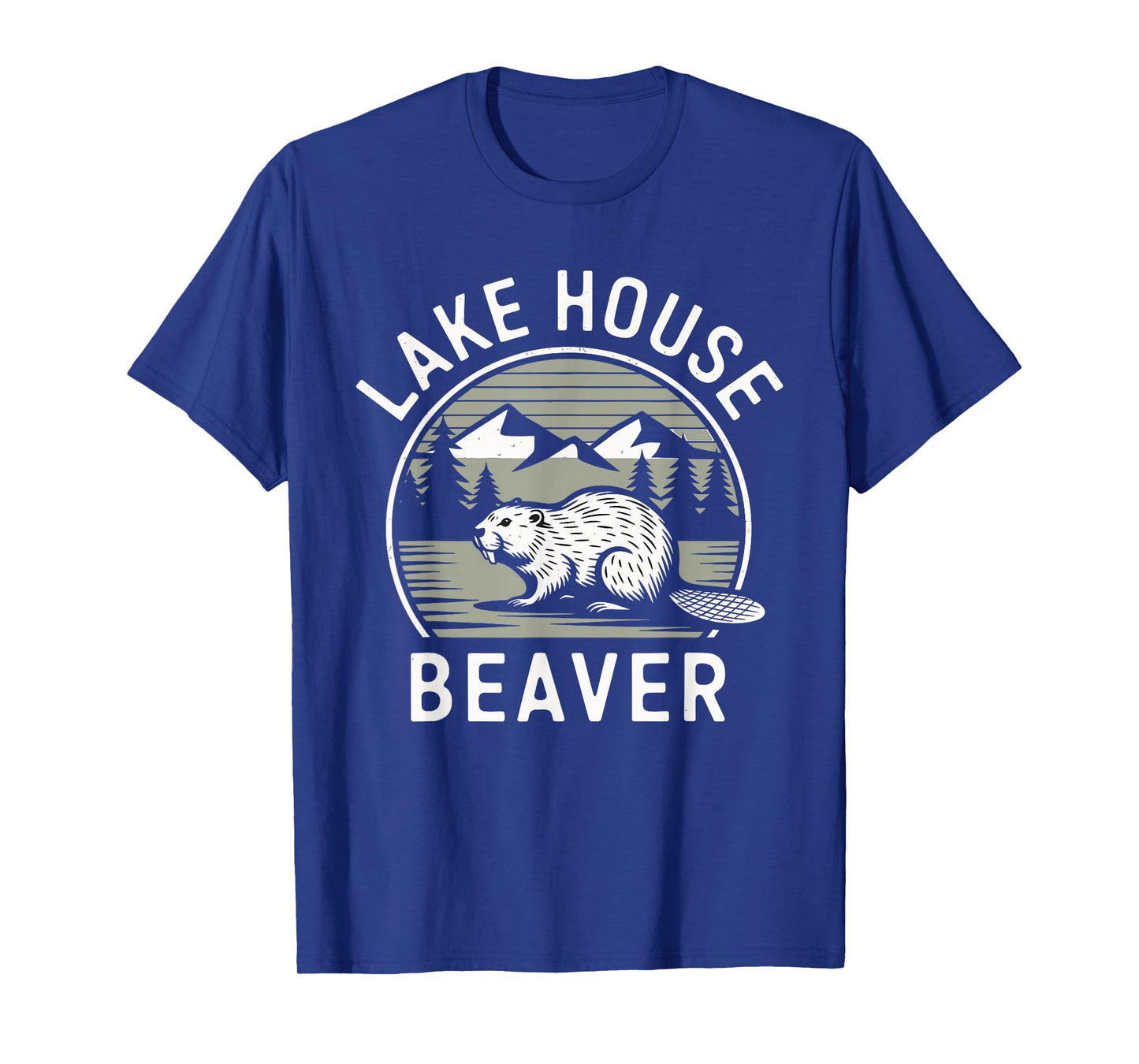 Funny Beaver Lover Dam Project Lake House Beaver T-Shirt