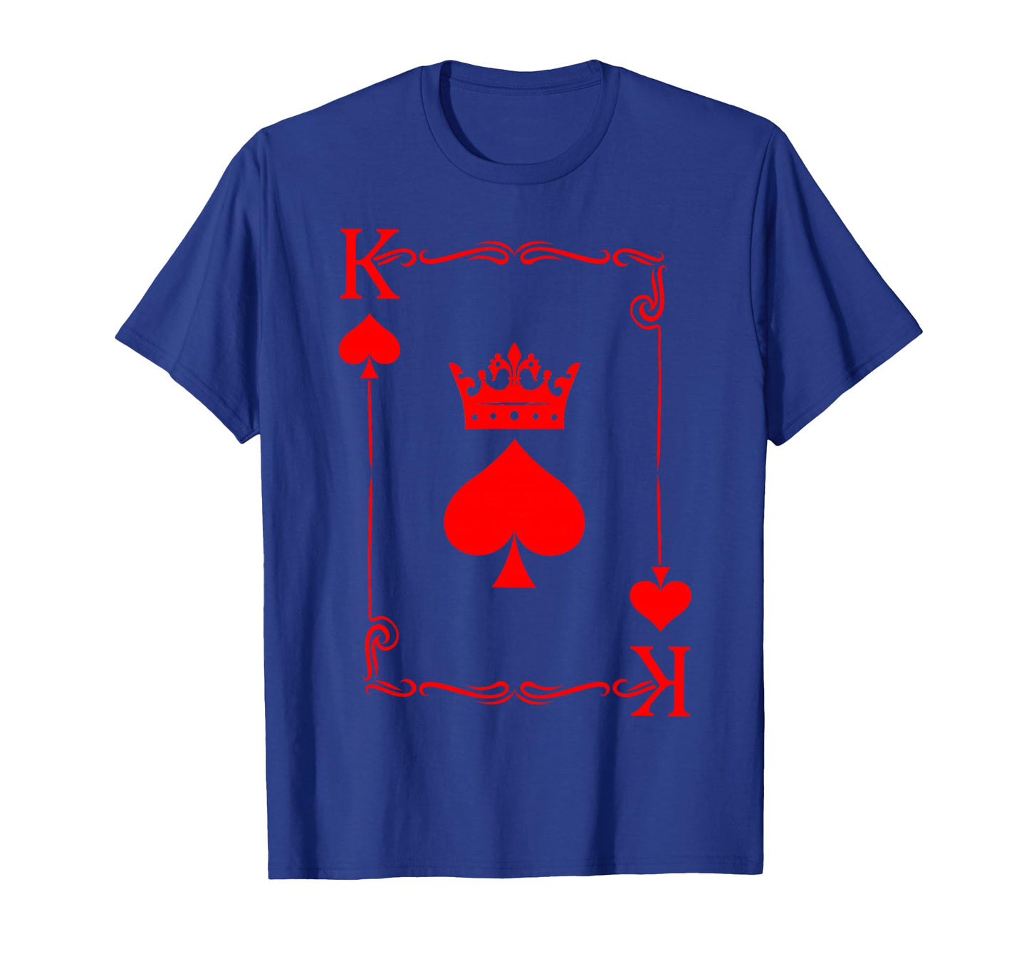 King of Spade Game Black History Playing Card Men Boy T-Shirt