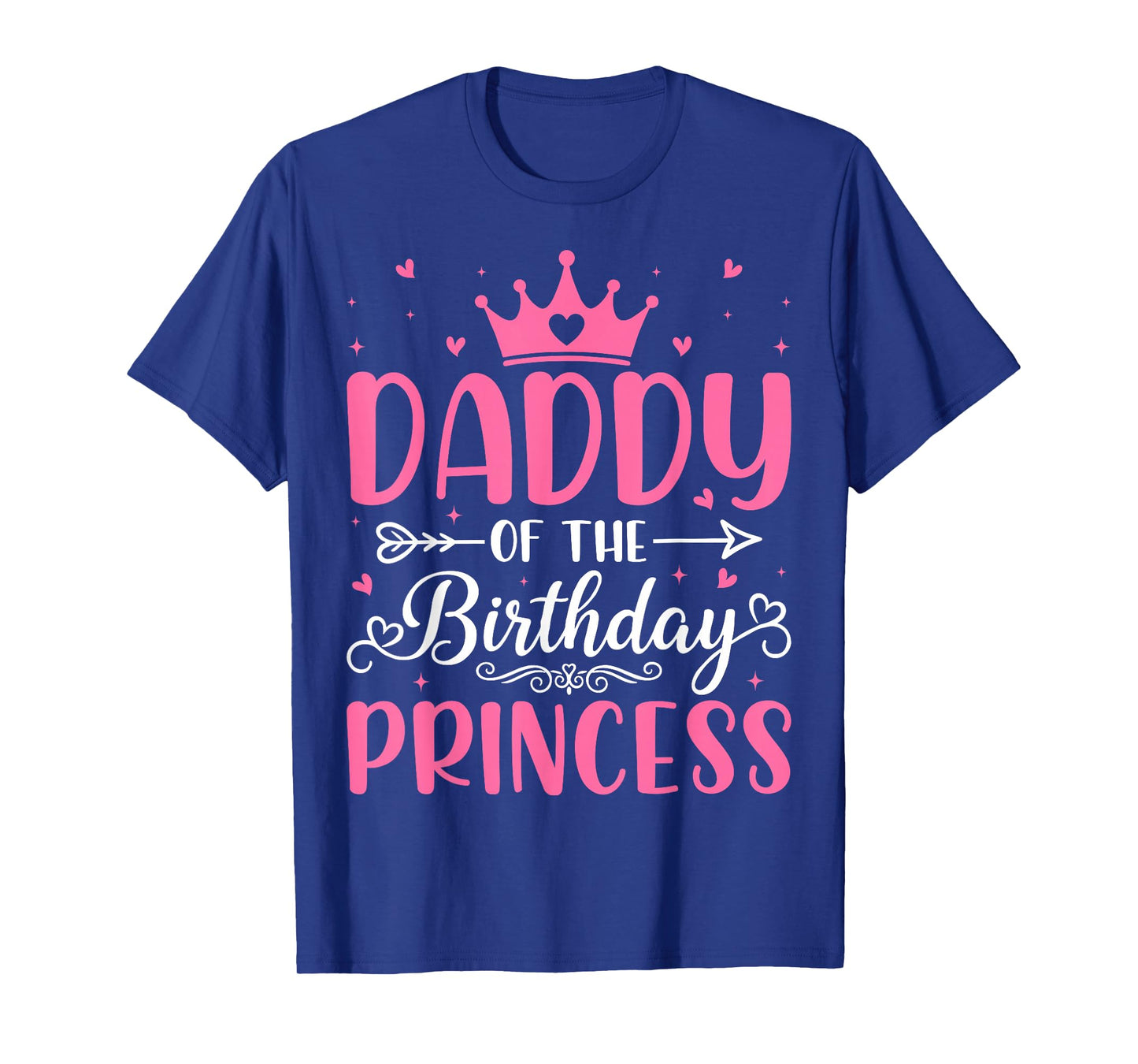 Daddy of The Birthday Princess Crown T-Shirt
