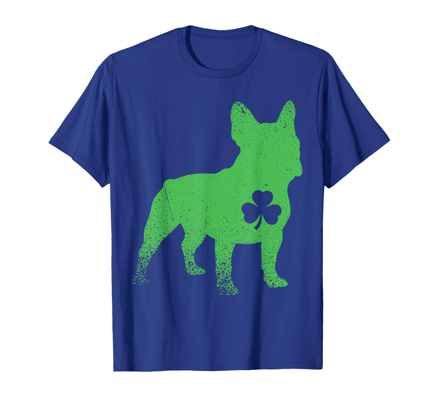 Irish Dog Shirt, St Patricks Day French Bulldog Shamrock T-Shirt