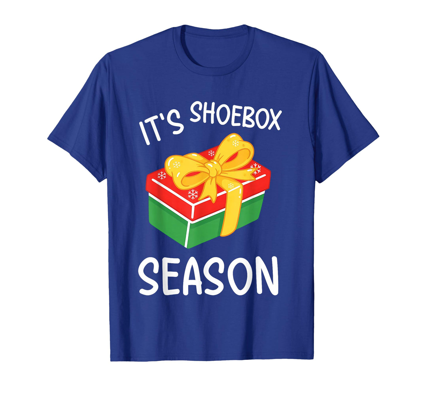 It's Shoebox Season - Christmas Child Giving T-Shirt