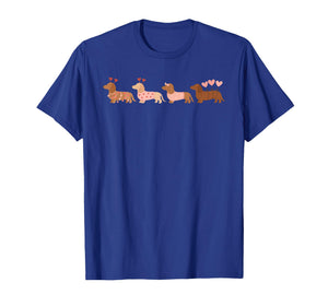 Dachshund Valentines Day Wiener Dog Lover T-Shirt