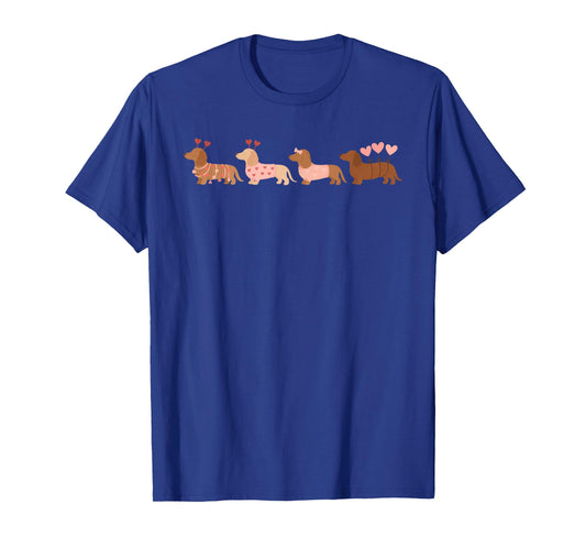 Dachshund Valentines Day Wiener Dog Lover T-Shirt
