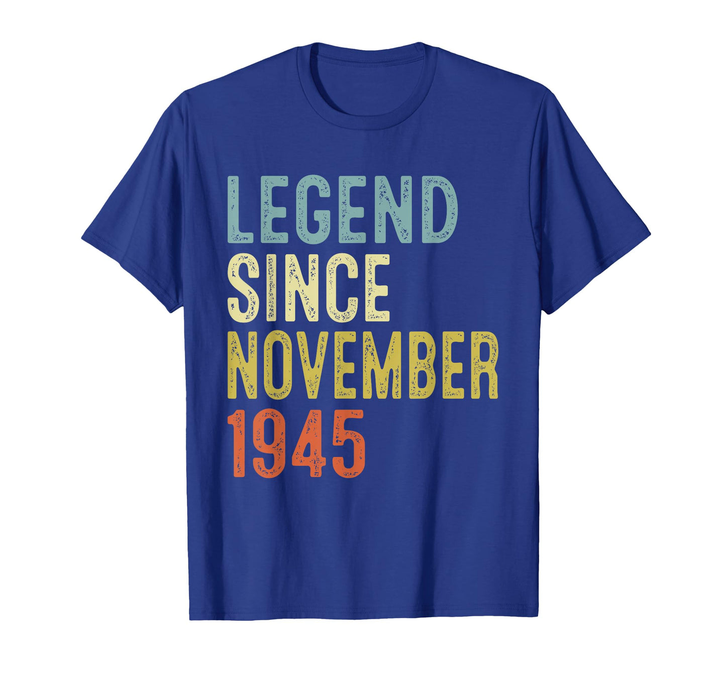Legend Since November 1945 80th Birthday Gifts 80 Year Old T-Shirt