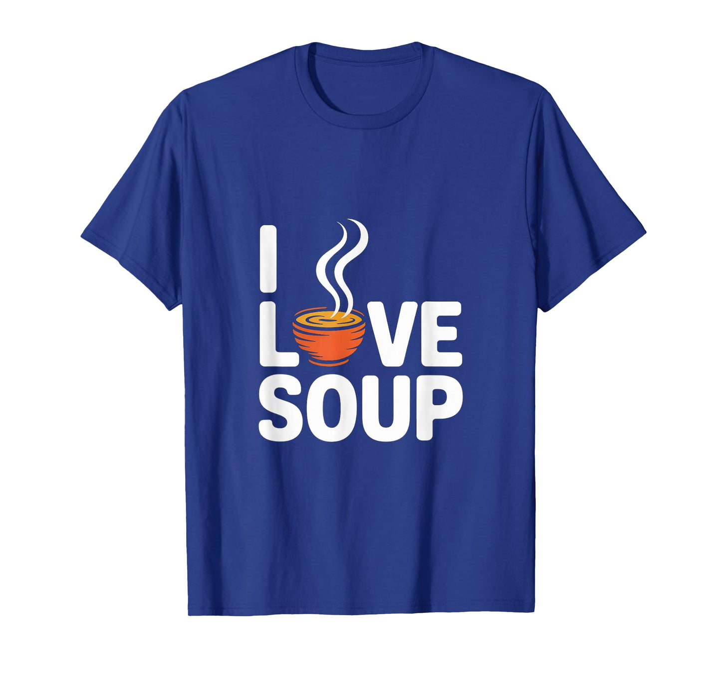 I Love Soup Enthusiast Heart T-Shirt