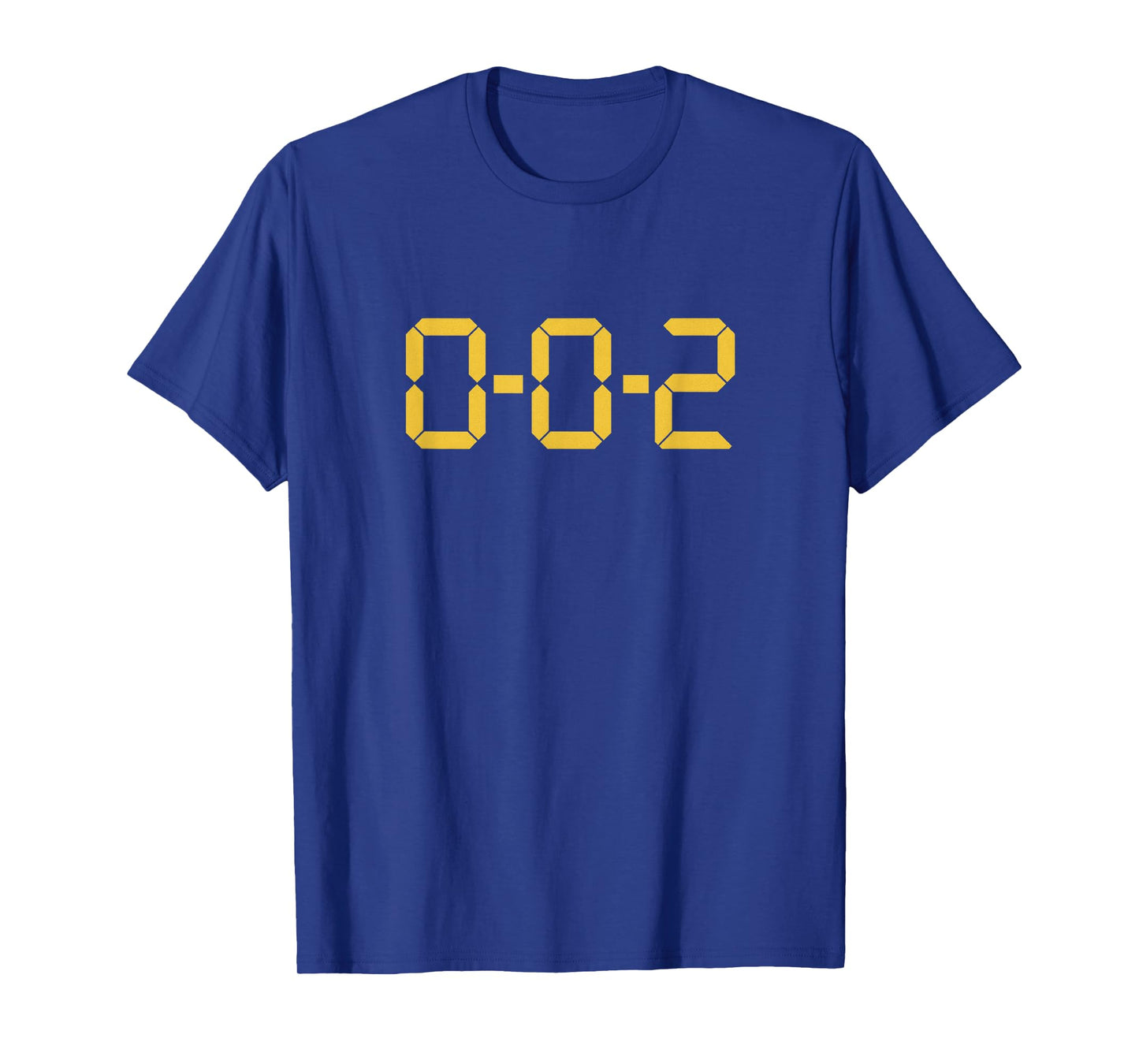 0-0-2 – Minimalist Pickleball Score T-Shirt