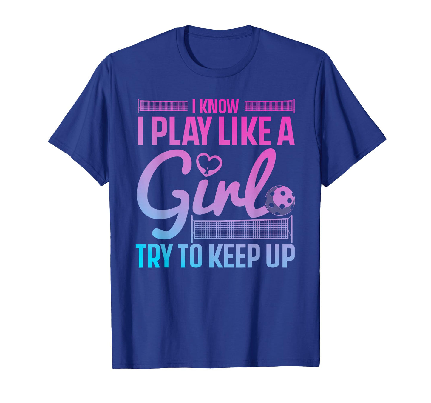 Unique Pickleball Design for Women Girls Pickle Ball Player T-Shirt