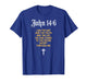 Jesus is King John 14:6 Christian God Religious Bible Verse T-Shirt