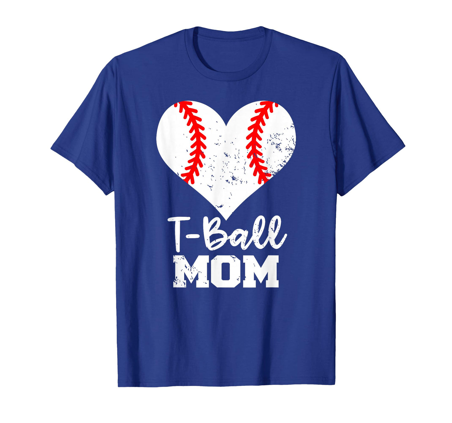 T-Ball Mom Heart Funny Tee Ball Mom T-Shirt