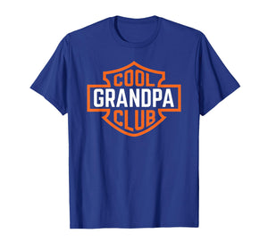 Retro Cool Grandpa Club Funny Birthday Father's Day T-Shirt