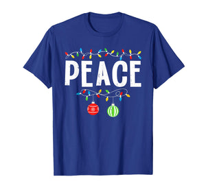 I Come in Peace Funny Matching Family Christmas Couple Xmas T-Shirt