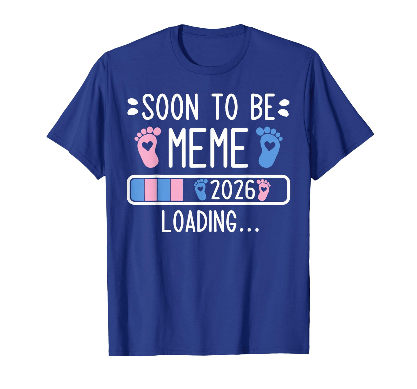 Soon to Be Meme Est 2026 Loading Pregnancy Announcement T-Shirt