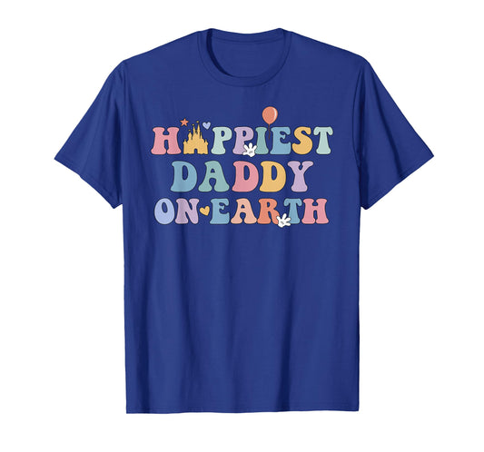 Happiest Daddy On Earth, Father's Day, Matching Family Trip T-Shirt