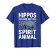 Funny Hippo Art for Men Women Kids Hippopotamus Hippo Lover T-Shirt