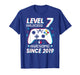 Level 7 Unlocked Video Game 7th Birthday 7 Yr Old Boys T-Shirt