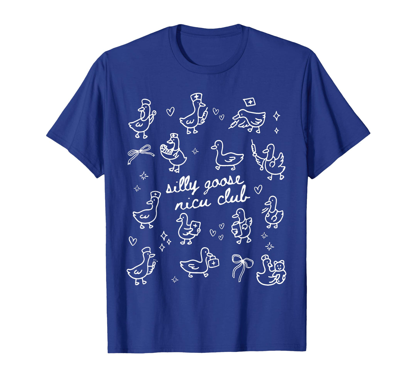 Silly Goose NICU Club Neonatal ICU Nurse Nursing Student RN T-Shirt