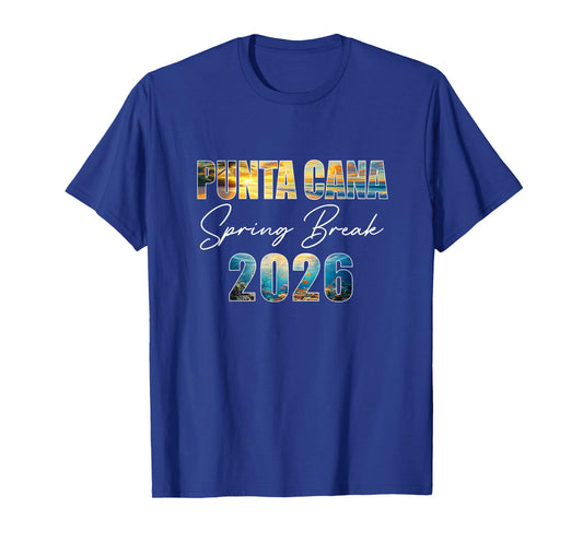 Punta Cana Spring Break 2026 Summer Vacation Beach T-Shirt