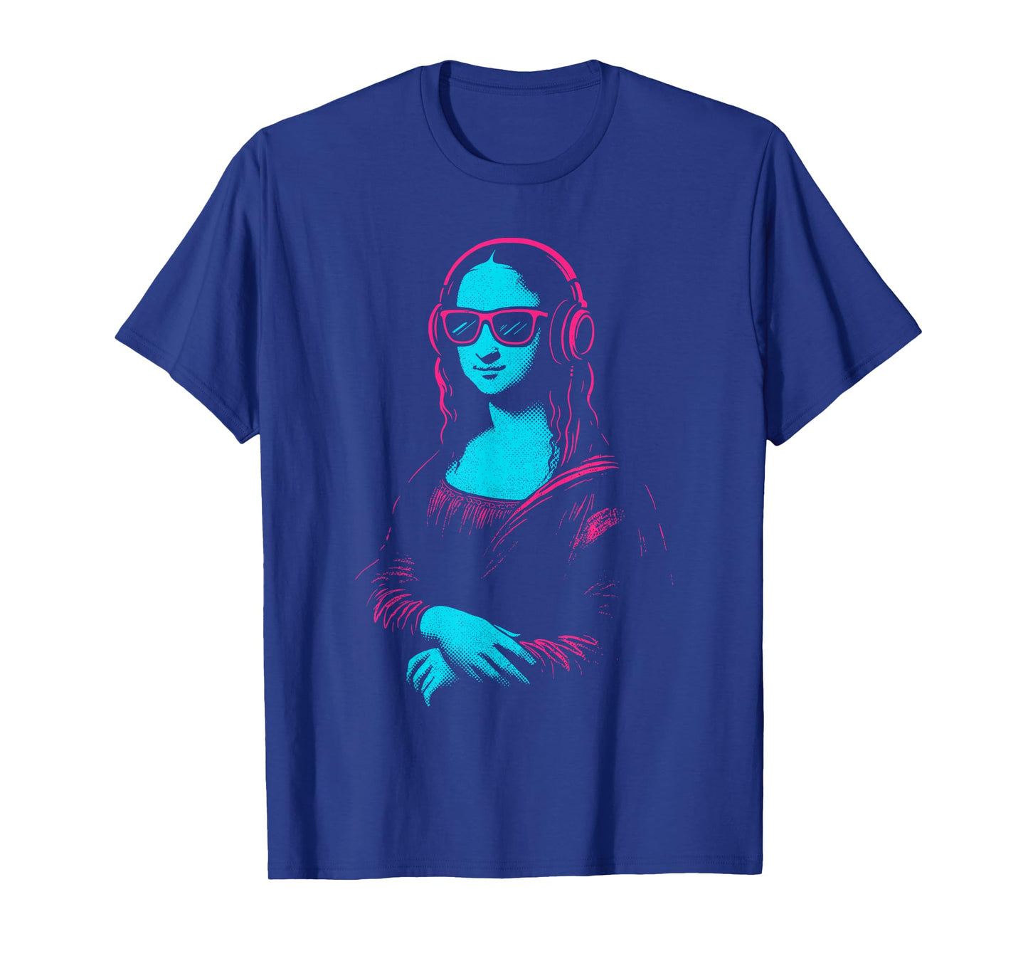 Y2K Art Men Women Kids Funny Mona Lisa T-Shirt